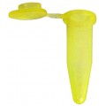 Bio Plas 4032S G-Tube Yellow Sterile Premium Flat-Top Microcentrifuge Tube, 1.5 mL, 500-pack-