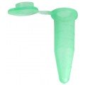 Bio Plas 4034S G-Tube Green Sterile Premium Flat-Top Microcentrifuge Tube, 1.5 mL, 500-pack-