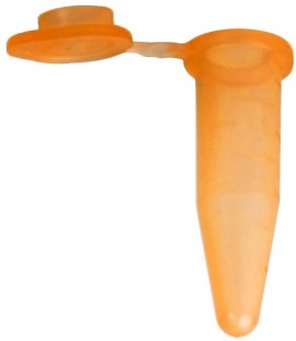 Bio Plas 4036 G-Tube, Flat Top Microcentrifuge Tube, 1.5mL, Orange, (Pack of 500)-