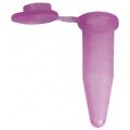 Bio Plas 4037S G-Tube Lavender Sterile Premium Flat-Top Microcentrifuge Tube, 1.5 mL, 500-pack-