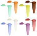 Bio Plas 4039S G-Tube Rainbow Sterile Premium Flat-Top Microcentrifuge Tube, 1.5 mL, 500-pack-