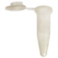 Bio Plas 4040S G-Tube Natural Sterile Premium Flat-Top Microcentrifuge Tube, 0.6 mL, 500-pack-