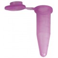 Bio Plas 4047S G-Tube Lavender Sterile Premium Flat-Top Microcentrifuge Tube, 0.6 mL, 500-pack-