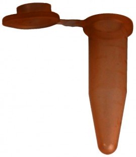 Bio Plas 4048 G-Tube, Flat Top Microcentrifuge Tube, 0.6mL, Amber, (Pack of 500)-