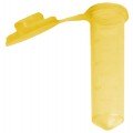 Bio Plas 4052S G-Tube Yellow Sterile Premium Flat-Top Microcentrifuge Tube, 2 mL, 500-pack-