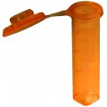 Bio Plas 4056 G-Tube, Flat Top Microcentrifuge Tube, 2.0mL, Orange, (Pack of 500)-