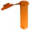 Bio Plas 4056S G-Tube Orange Sterile Premium Flat-Top Microcentrifuge Tube, 2 mL, 500-pack-