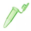 Bio Plas 4154 Microcentrifuge Tube, 1.5mL, Green, (Pack of 1000)-