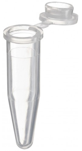 Bio Plas 4156 Microcentrifuge Tube, 1.8mL, Red, (Pack of 1000)-