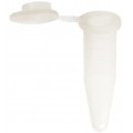 Bio Plas 4160SL Siliconized Flat Top Microcentrifuge G-Tube, 0.6mL, Natural, (Pack of 500)-