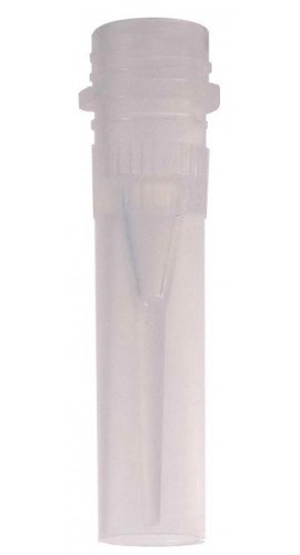 Bio Plas 4200 Conical Microcentrifuge Tube, 0.5mL, Non Sterile, Natural, (Pack of 1000)-