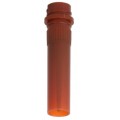 Bio Plas 4201SB Conical Microcentrifuge Tube with Skirt Screw Top, Sterile, 0.5mL, Amber, (Pack of 1000)-