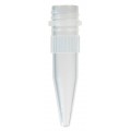 Bio Plas 4203SL Siliconized Microcentrifuge Tube with Conical Screw Cap, 2.0mL, Natural, (Pack of 1000)-