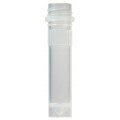 Bio Plas 4204SLS Siliconized Conical Microcentrifuge Tube with Skirt Screw Cap, Sterile, 2.0mL, Natural, (Pack of 1000)-
