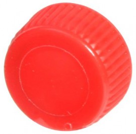 Bio Plas 4218 Screw Cap for Microcentrifuge Tubes, Non Sterile, Red, (Pack of 1000)-