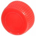 Bio Plas 4218RSB Screw Cap for Microcentrifuge Tubes, Sterile, Red, (Pack of 1000)-