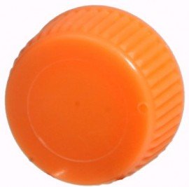 Bio Plas 4221 Screw Cap for Microcentrifuge Tubes, Non Sterile, Orange, (Pack of 1000)-