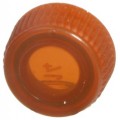 Bio Plas 4224 Screw Cap for Microcentrifuge Tubes, Non Sterile, Amber, (Pack of 1000)-