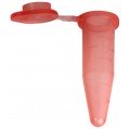 Bio Plas 4301 Flat Top Microcentrifuge Tube, 1.5mL, Red, (Pack of 500)-