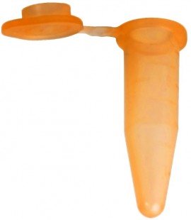 Bio Plas 4306 Flat Top Microcentrifuge Tube, 1.5mL, Orange, (Pack of 500)-