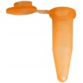 Bio Plas 4306 Flat Top Microcentrifuge Tube, 1.5mL, Orange, (Pack of 500)-