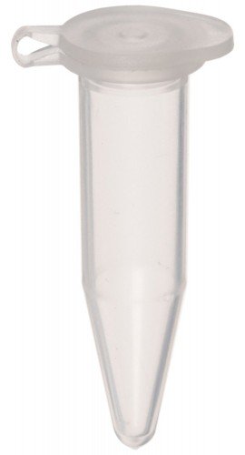 Bio Plas 4330SL Siliconized Flat Top Microcentrifuge Tube, 0.5mL, Natural, (Pack of 500)-
