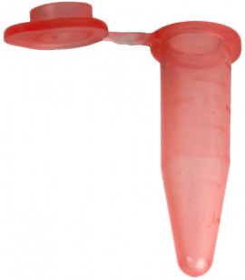 Bio Plas 5045-2 Thin Wall Micro Tube with attached Cap, 0.2mL, Red, (Pack of 1000)-