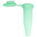 Bio Plas 5050-5 Thin Wall Micro Tube with attached Cap, 0.5mL, Green, (Pack of 1000)-
