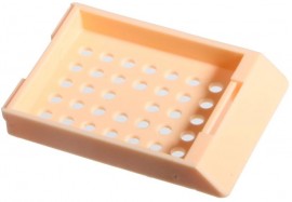 Bio Plas 6044 Histo Plas Capsette, Peach, (Pack of 500)-