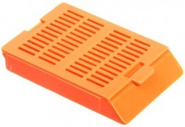 Bio Plas 6056 Histo Plas Uni to Capsette, Burnt Orange, (Pack of 500)-