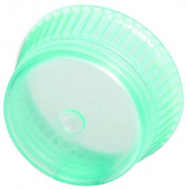 Bio Plas 6565 Uni to Flex Safety Caps for 12mm Culture Tubes &amp; 13mm Blood Collecting Tubes, Green, (Pack of 1000)-