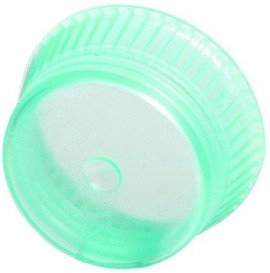 Bio Plas 6615 Uni to Flex Safety Caps for 13mm Culture Tubes, Green, (Pack of 1000)-