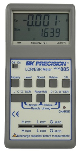 B&amp;amp;K Precision 885-220V Synthesized LCR/ESR Meter with SMD Probe, 220VAC Version-