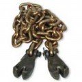 Blackhawk B97662 Chain with 2 claw hooks, 6'-