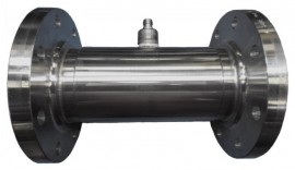 Blancett 1100 Turbine Flow Meter with 304 SS flange connections, 200 to 2500 gpm, 900# RF-