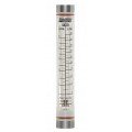 Blue-White F-40375LK-6 Acrylic Flowmeter, 0.1 to 1GPM, 3/8in Female NPT-