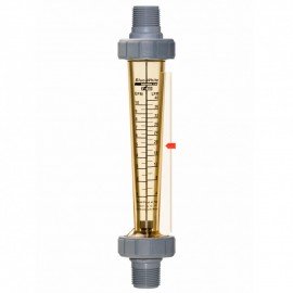 Blue-White F-45376L-8 Flow Meter, 1/2", in-line, 0.2-2.0 Gpm Water-