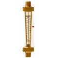 Blue-White F-45750LKE-8 Flowmeter, 1 to 10GPM, Hastelloy, 1/2in Male NPT-