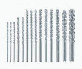 Bosch BM5000 Fast Spiral Rotary Drill Bit Set, 14-piece-