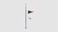 Bosch BP350 Telescoping 11.5&#039; Pole Mount System, 0.25 x 20&quot; laser mount-