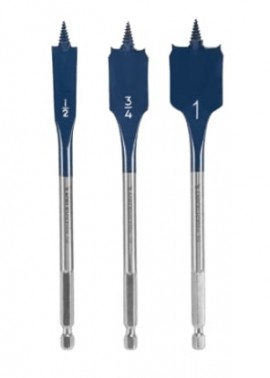 Bosch DSB5003 DareDevil Spade Bit Set, 3-piece-