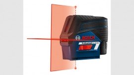 Bosch GCL100-80C Connected Self-Leveling Cross-Line Laser with plumb points, 12 V max-