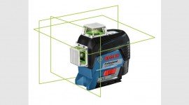 Bosch GLL3-330CG Connected Self-Leveling Green Beam 360&amp;deg; 3-Plane Leveling and Alignment Line Laser-