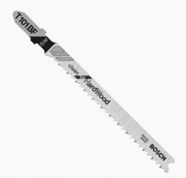 Bosch T101BF T-Shank Jigsaw Blade, 4&amp;quot;, 5-piece-