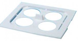 Branson 100-032-527 Beaker Positioning Cover, 2 x 0.06 gal (250 ml)-