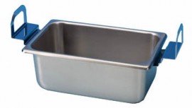 Branson A12-2 Solid Insert Tray, Stainless Steel, 0.5 gal-