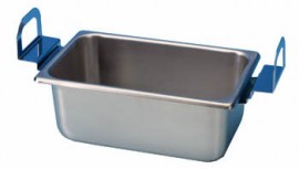Branson A22-2 Solid Insert Tray, Stainless Steel, 0.75 gal-