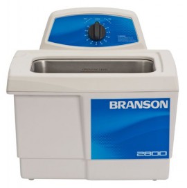 Branson M2800H Bransonic Ultrasonic Bath with mechanical timer and heater, 0.75 gal, 120 V-