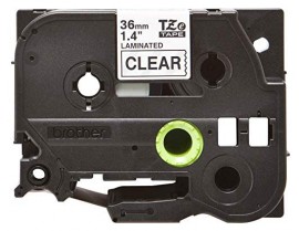 Brother TZE161G Black on Clear Tape for the P-Touch, 1.4&amp;quot; x 26.25'-