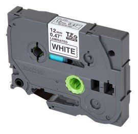Brother TZE231G Black on White Tape for the P-Touch, 0.47&amp;quot; x 26.25&#039;-